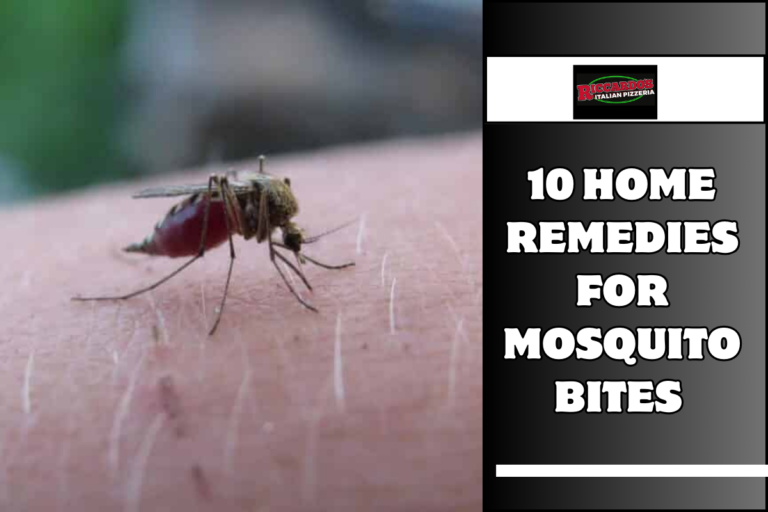 10 Home Remedies for Mosquito Bites