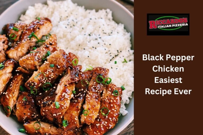 Black Pepper Chicken Easiest Recipe Ever