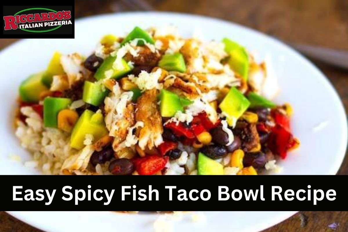 Easy Spicy Fish Taco Bowl Recipe