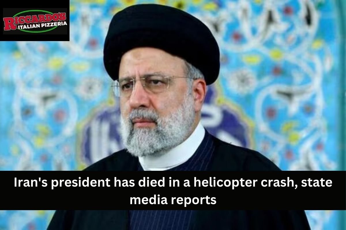 Iran's president has died in a helicopter crash, state media reports