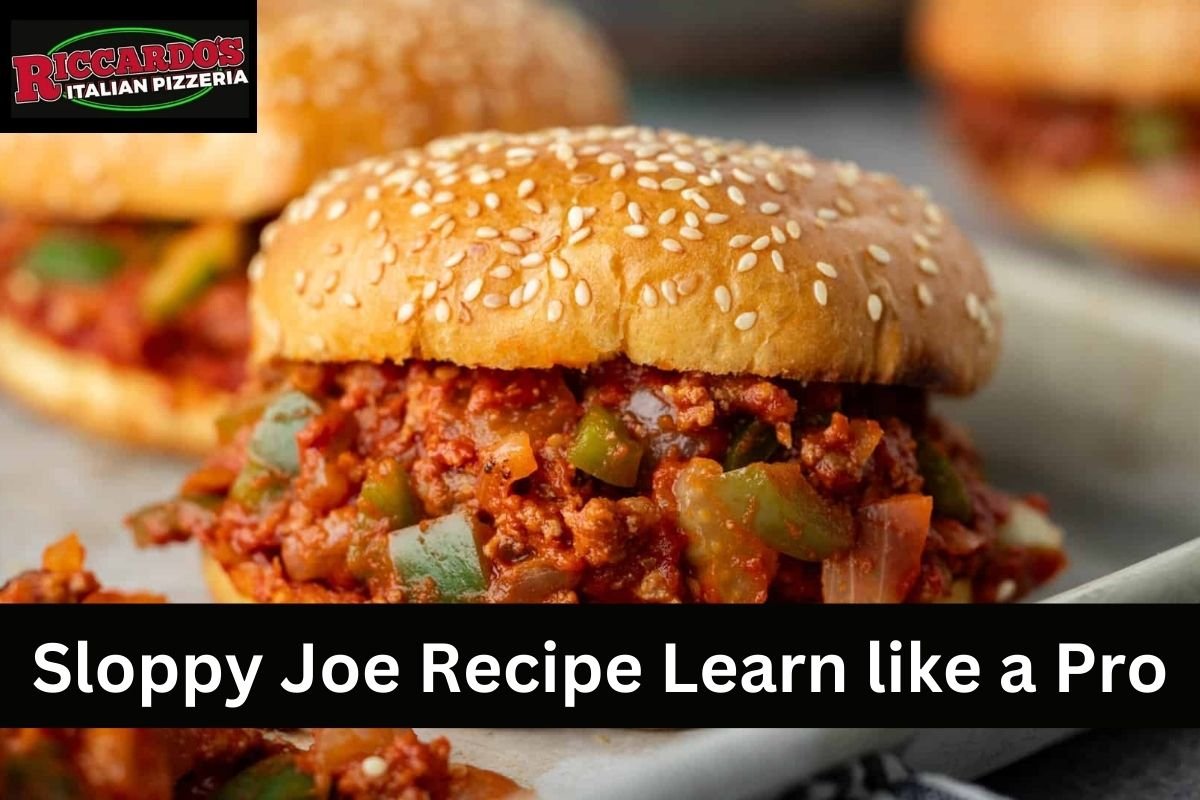 Sloppy Joe Recipe Learn like a Pro