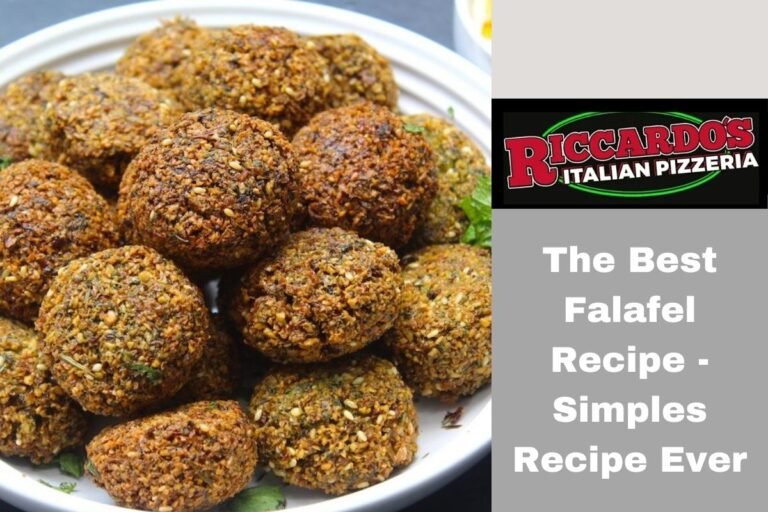 The Best Falafel Recipe - Simples Recipe Ever